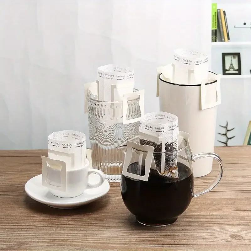 Coffee Equipment Camping - 200Pcs Hanging Ear Coffee Filter Paper