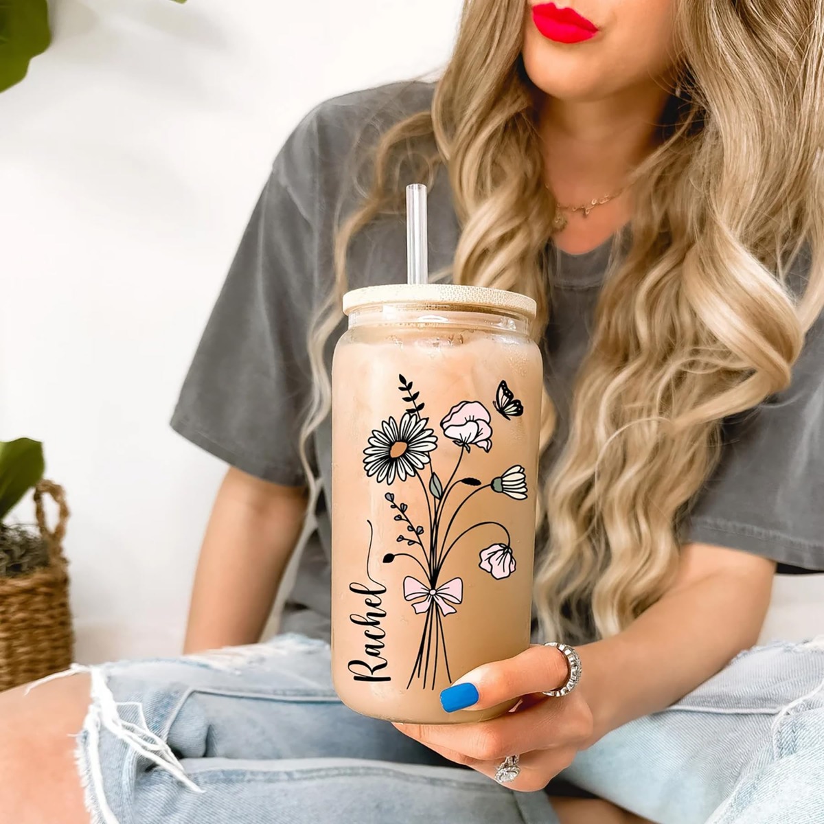 Customized Cute Cup Bottle Wit - Coffee Equipment Camping 리뷰 및 가격