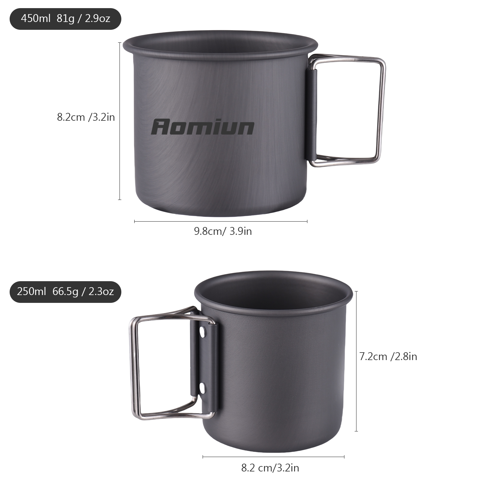 2 Pcs Camping Mug Outdoor Coff - Coffee Equipment And Supplies 리뷰 및 가격
