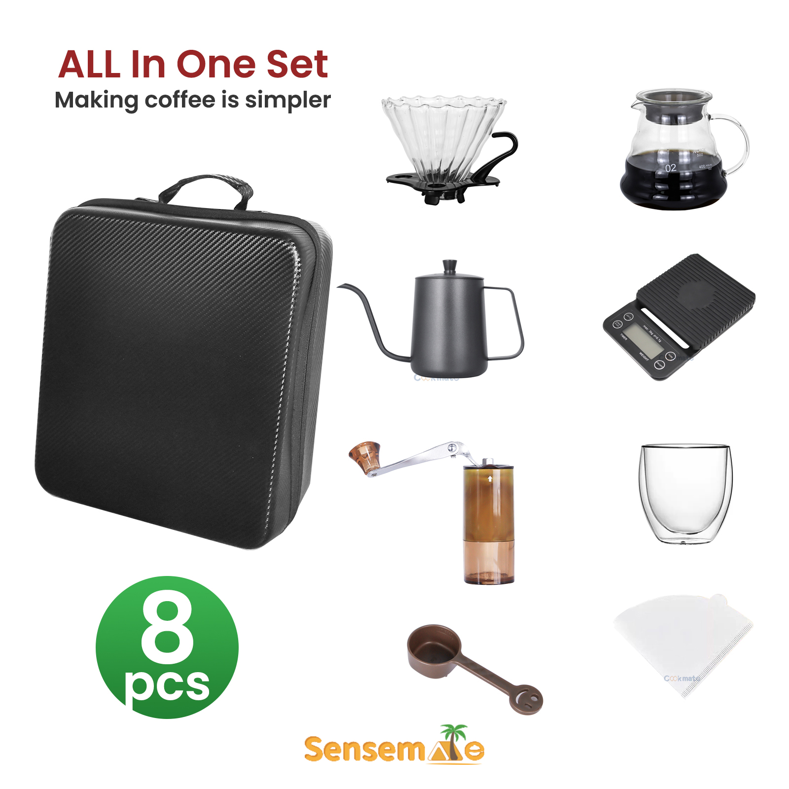 Portable Coffee Set Camping Co - Coffee Equipment Camping 리뷰 및 가격