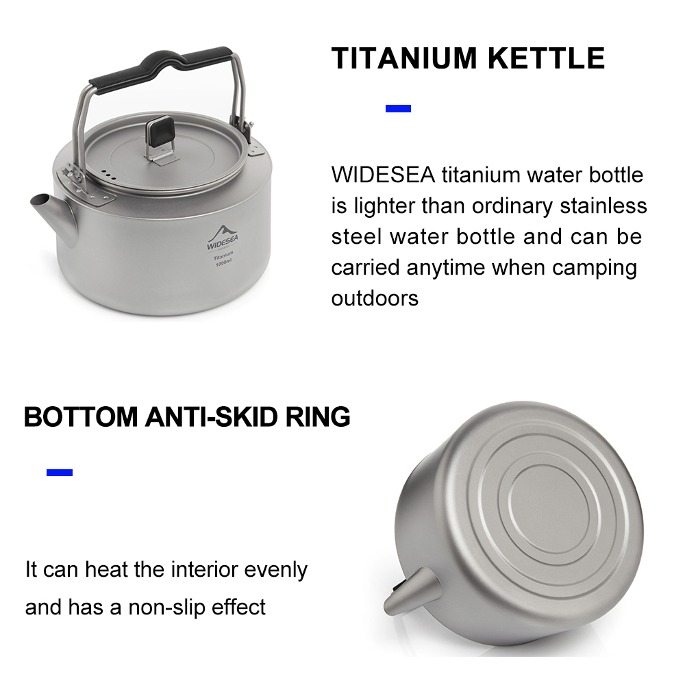 Widesea Camping Titanium Kettl - Coffee Equipment And Supplies 리뷰 및 가격