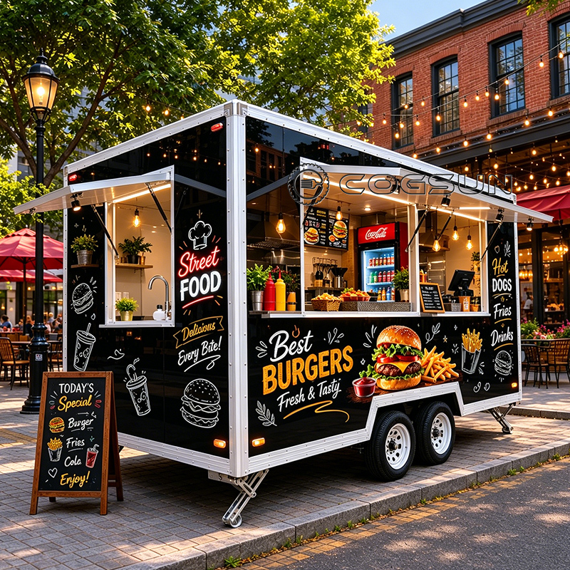 COGSUN Concession BBQ Trailer  - Coffee Equipment Manufacturers 리뷰 및 가격