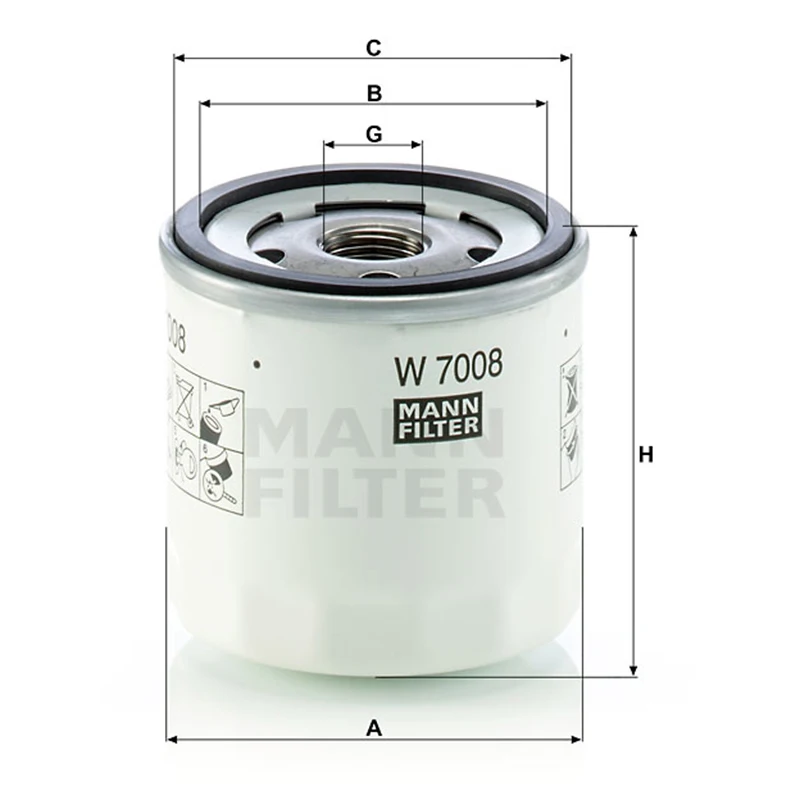 MANNFILTER W7008/W7150 Oil Fil - Coffee Equipment V60 리뷰 및 가격