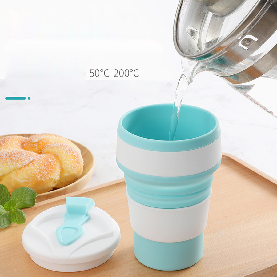 350ML Food-Grade Silicone Fold - Coffee Equipment Camping 리뷰 및 가격