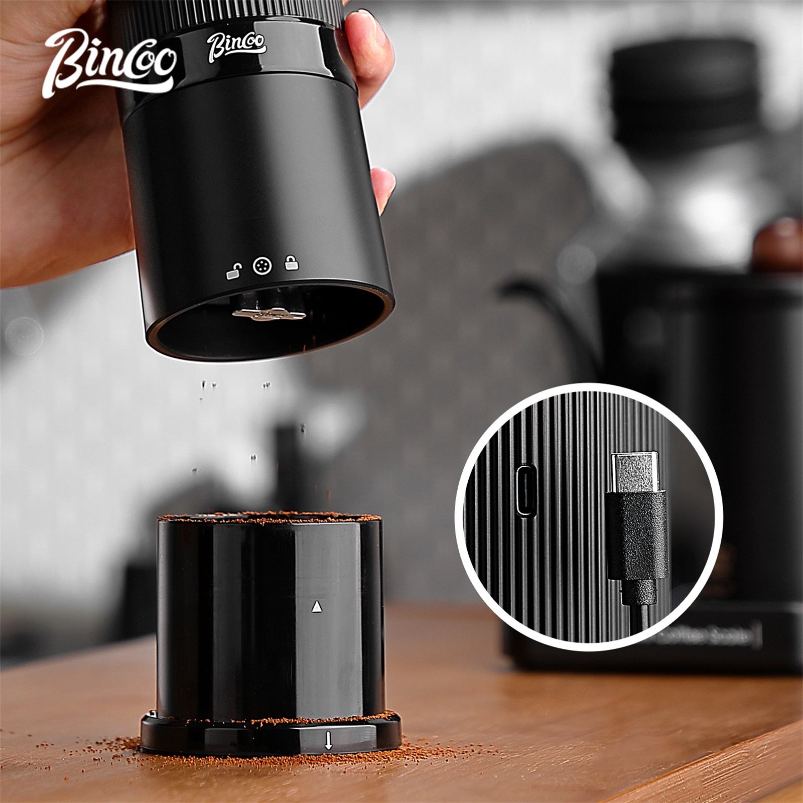 Bincoo Portable Electric Coffe - Coffee Equipment Camping 리뷰 및 가격